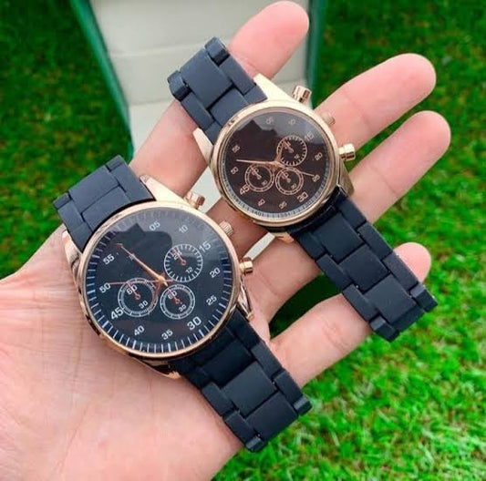 CusToMize Armani Couple Watch ...  CusTomize on Text Only. with 50% advance payment.please contact on 03141215188 on whatsapp.thanks