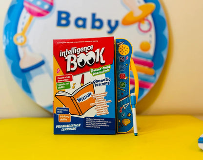 Interactive Sound Learning Book for Kids – English Letters, Words, Numbers & Animal Sounds