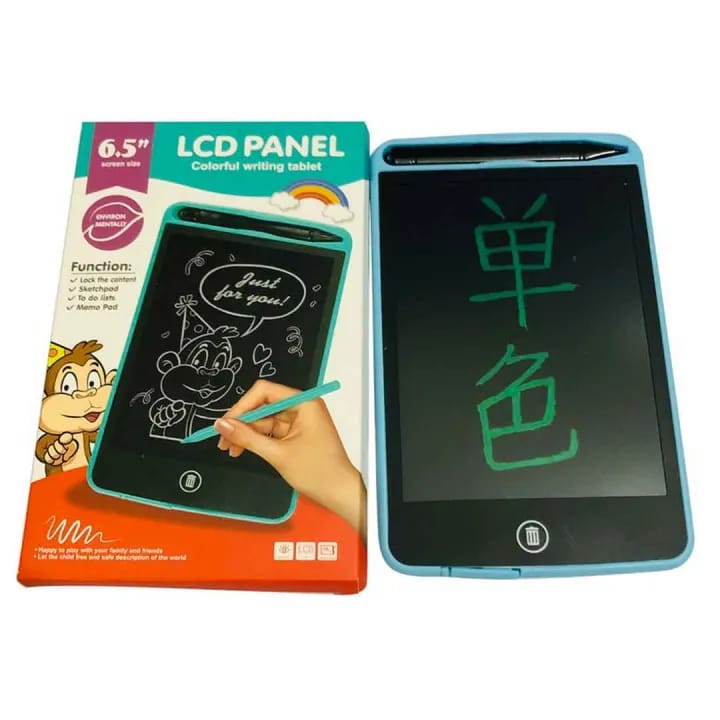 LCD Writing & Drawing Tablet – 4.5", 6.5", 8.5", 10" & 12" Multicolor Screen Digital Pad for Kids - kidz learing toyes