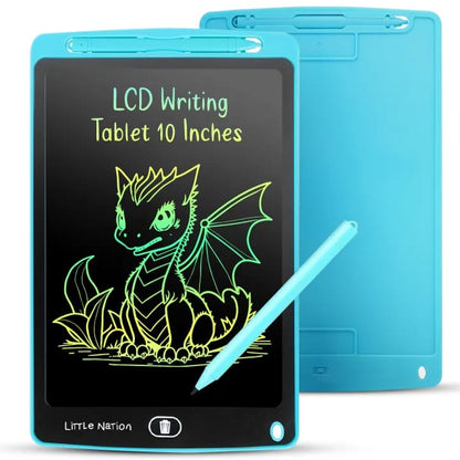 LCD Writing & Drawing Tablet – 4.5", 6.5", 8.5", 10" & 12" Multicolor Screen Digital Pad for Kids - kidz learing toyes
