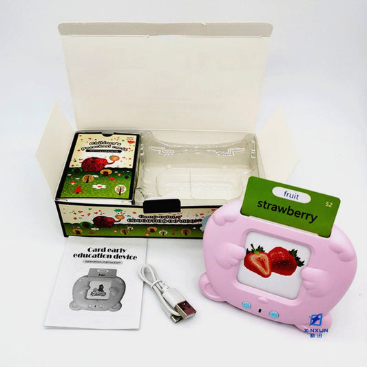Talking Flash Cards Educational Toy – Interactive Learning Device for Early Education | Flash Card Reader for Kids Ages 2 to 6 - kidz learing toyes